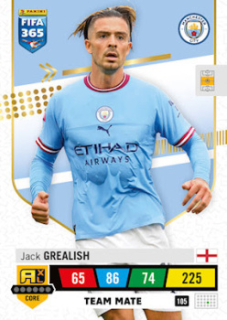 Jack Grealish Manchester City 2023 FIFA 365 Team Mate #105